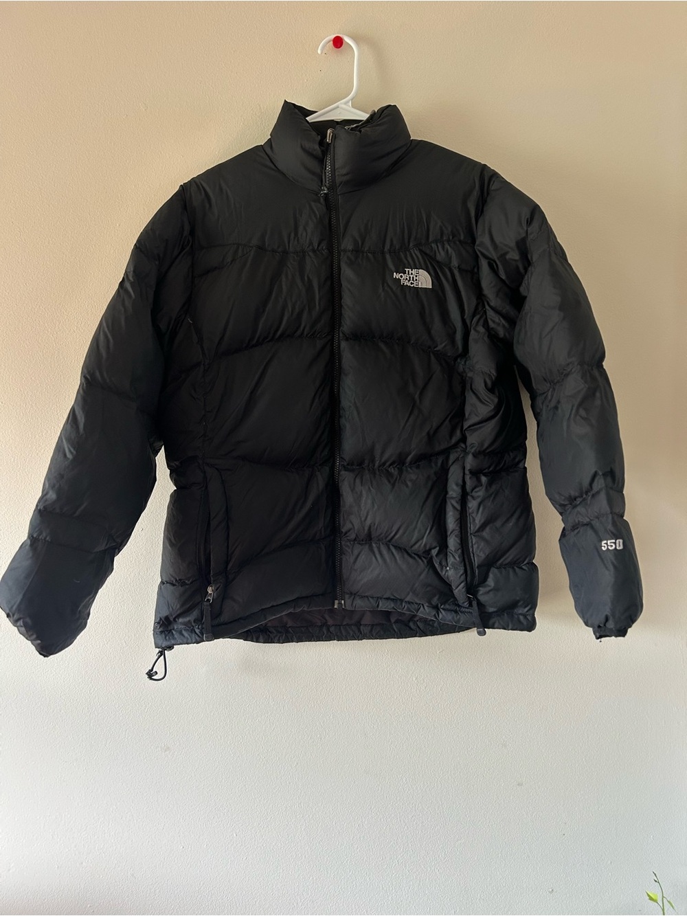 The North Face Black 550 Puffer Jacket - Picture 1 of 6